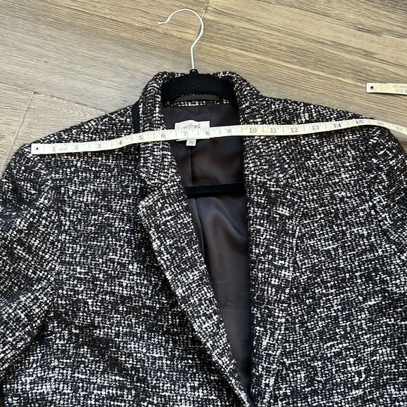 🔥WILFRED🔥 | Black and white tweed park jacket blazer - Picture 15 of 16
